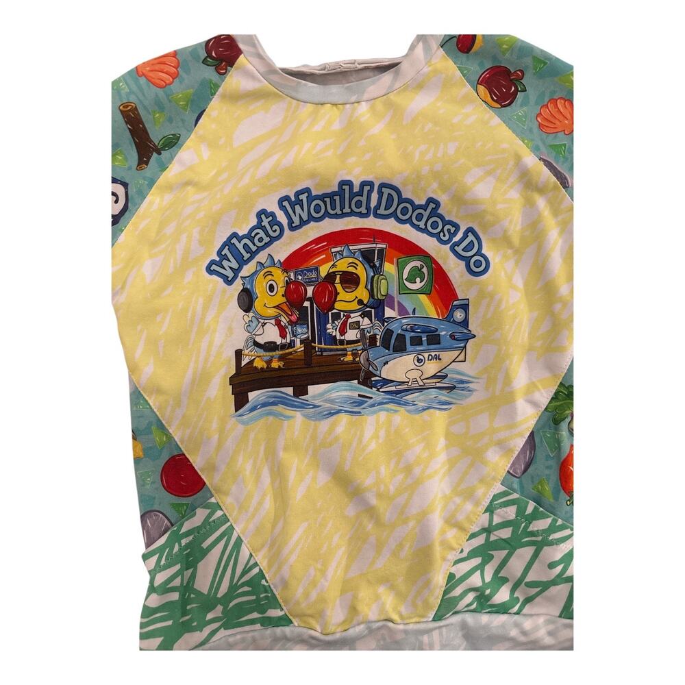 Animal Crossing Spandex Handmade LS Shirt Girls Fits 5/6